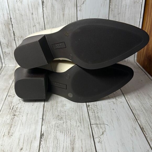 Ana Women’s Delco Cream Anaconda Block Heel Ankle Booties size 9.5 New‎ - Picture 6 of 6